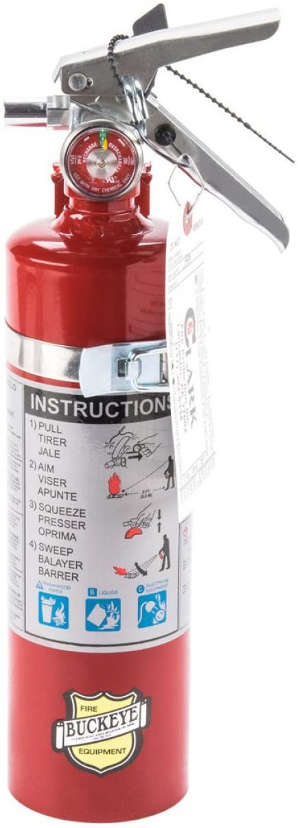 Buckeye 13315 2.5 lb. Fire Extinguisher with Vehicle Bracket