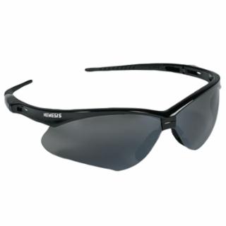 Kleenguard 412-25688 V30 Nemesis* Safety Eyewear, Smoke Mirror Lens, Black Frame