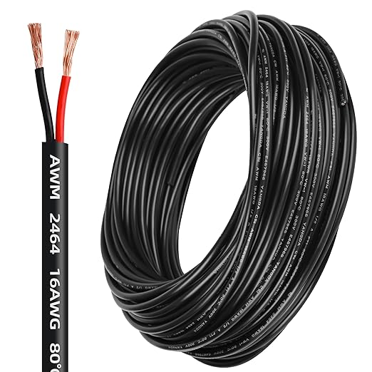 16 Gauge Electrical Wire 2 Conductor