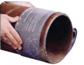 Mathey Dearman D-160 Pipe Wrap Around , 4" x 4 ft / 102 mm x 1,219 mm 3" - 15"