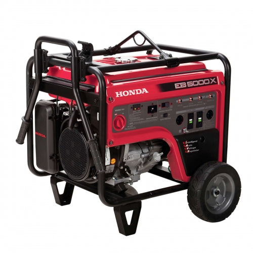 Honda 664310 EB5000X3 120/240V 5000-Watt 6.2 Gallon Portable Generator with Co-Minder