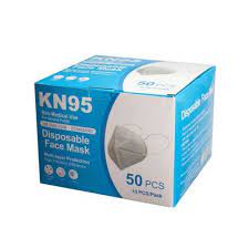 KN95 Disposable Face Mask (50/Box) sold as (ea)