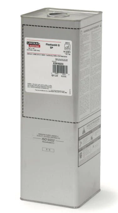 Lincoln ED012841 1/8" x 14" Shield-Arc 70+ Stick Electrodes (50lb EO Can)