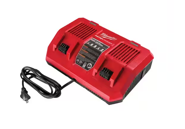 Milwaukee  M18 18-Volt Lithium-Ion Dual Bay Rapid Battery Charger (48-59-1802)