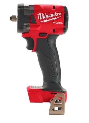 Milwaukee M18 FUEL GEN-3 18V Lithium-Ion Brushless Cordless 3/8 in. Compact Impact Wrench with Friction Ring (Tool-Only) 2854-20