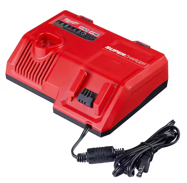 Milwaukee M12 and M18 12-Volt/18-Volt Lithium-Ion Multi-Voltage Super Charger Battery Charger (48-59-1811)