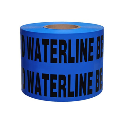 Non-detectable Underground Tape (Caution Buried Water Line Below) - Blue (86835)