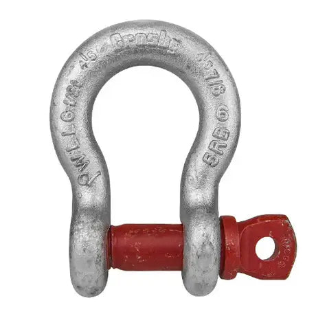 Crosby 1/2" G-209 Screw Pin Anchor Shackle, 2 Ton WLL (1018455)