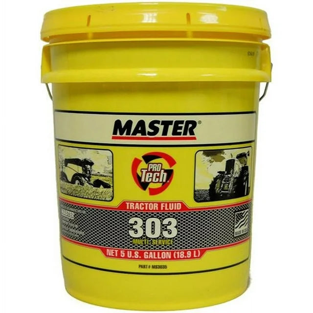 Prime Automotive MAST3035 Master Tractor Hydraulic Fluid 303 - 5 gal