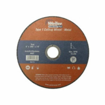 Weiler Item 56086 4" x 1/16" Wolverine Type 1 Cut-off Wheel, A36T, 3/8" A.H.