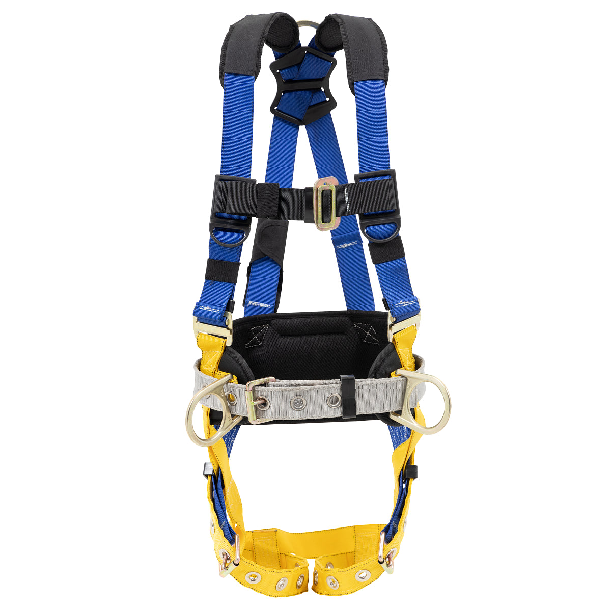 Werner LiteFit H332102 Construction (Back and Hip D-Rings) Harness, Tongue Buckle Legs (M/L).