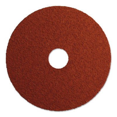 Weiler Tiger Ceramic Resin Fiber Discs, 4 1/2 in Dia, 7/8 in Arbor, 24 Grit, 25/Box - 25 BX (804-69850)