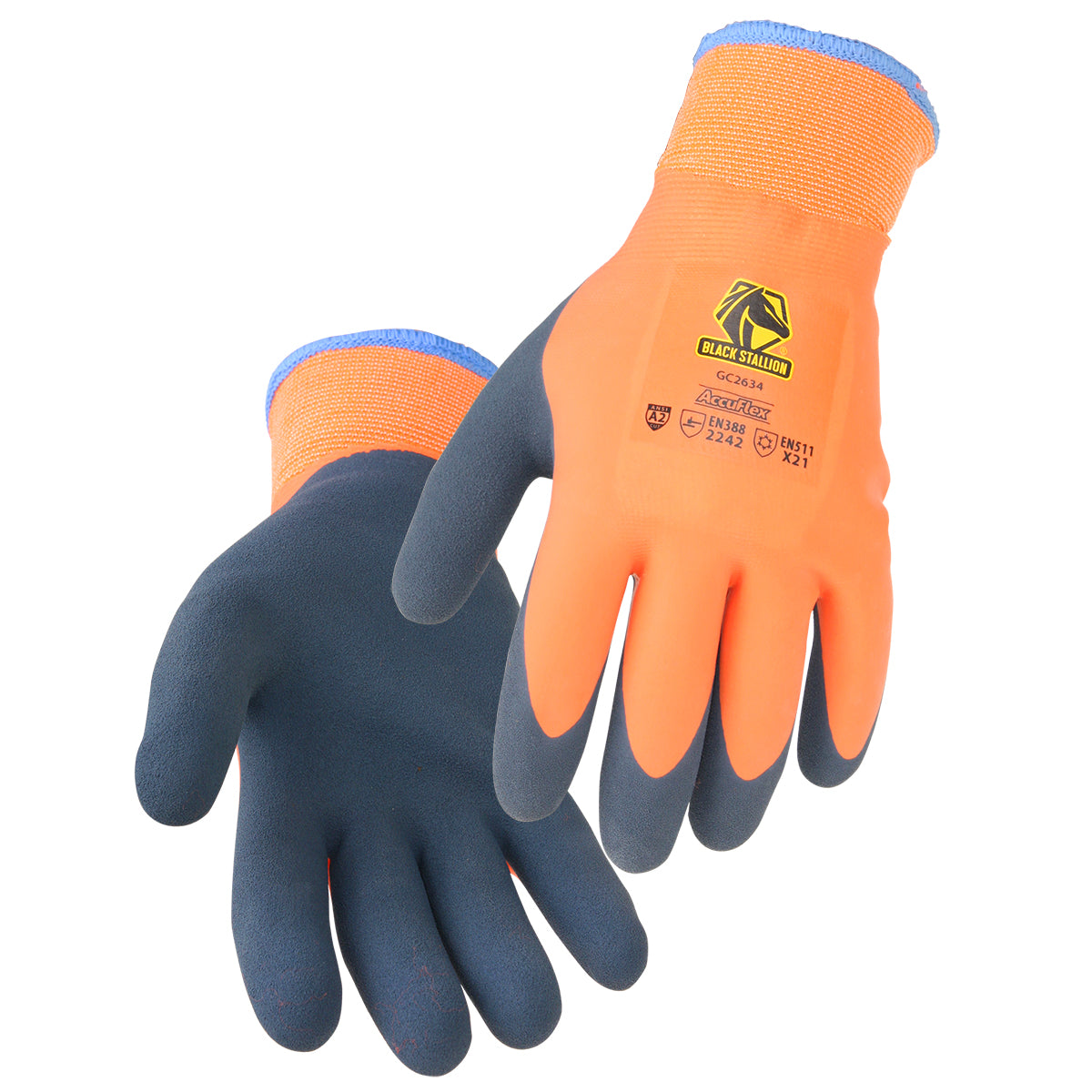 AccuFlex Double Latex Terry-Lined Winter Knit Glove GC2634 2XL