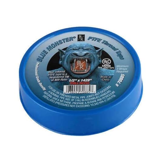 Blue Monster 3/4 in. x 1429 in. PTFE Thread Seal Tape 70886