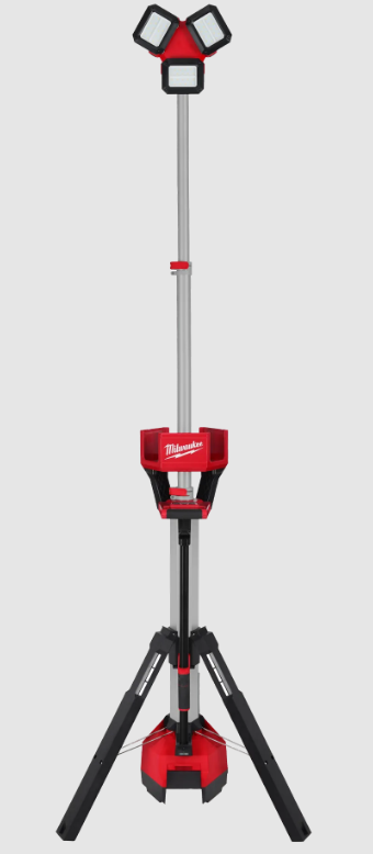 Milwaukee 2136-20 M18 18-Volt Lithium-Ion Cordless 6,000 Lumens Rocket Dual Power Tower Light with Charger (Tool-Only)