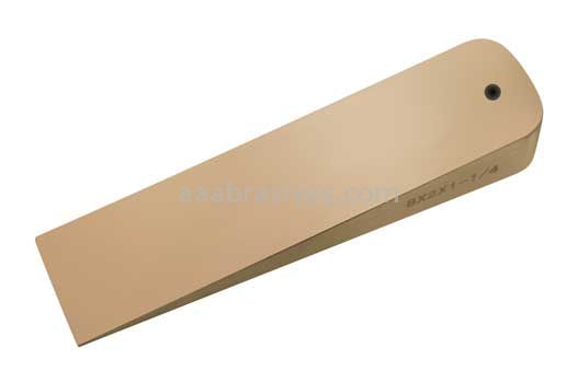 CS Unitec EX1101U-2A Non Sparking Wedge, 1/2in x 3/4in x 4in, Aluminum Bronze