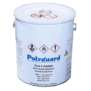 Polyguard 600 Liquid Adhesive, D600G, 1 Gal