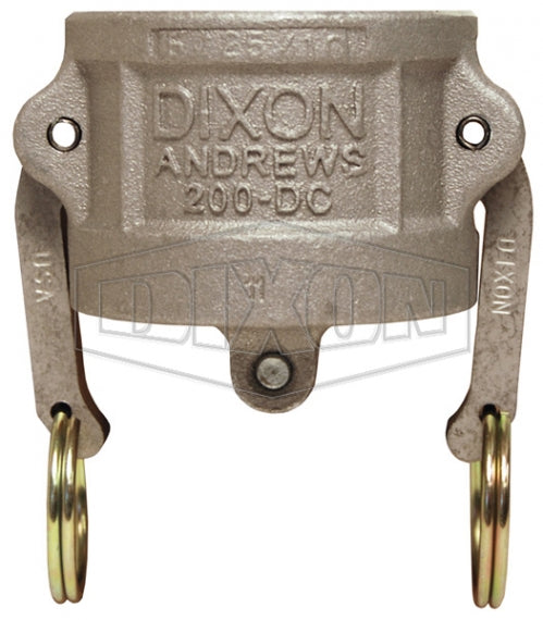 400-DC-AL - Dixon Cam & Groove Type DC Dust Cap, 4"