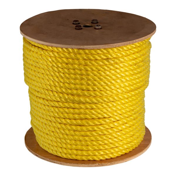 Palmer Safety  1/2" x 600' 3-strand Poly Rope PPF1/2