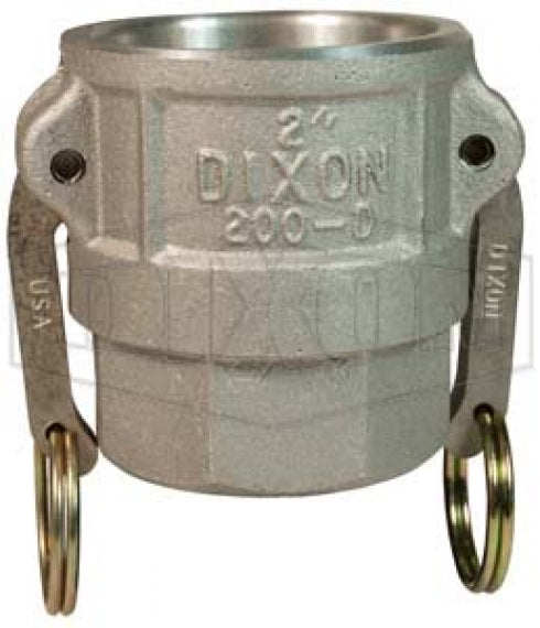 200-D-AL Dixon Cam & Groove Type D Coupler x Female NPT, 2"