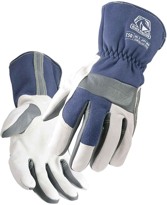 Revco Black Stallion T50 Tigster Premium Grain Goatskin & FR Cotton TIG Welding Gloves