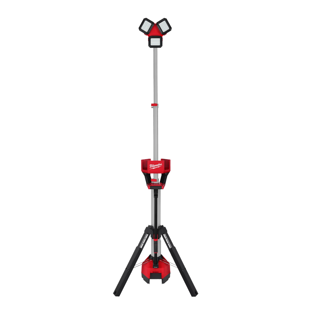 Milwaukee 2136-20 M18 18-Volt Lithium-Ion Cordless 6,000 Lumens Rocket Dual Power Tower Light with Charger (Tool-Only)