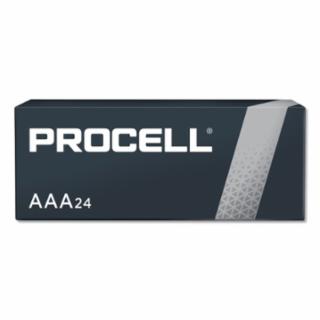 Duracell Procell Battery, Non-Rechargeable Alkaline, 1.5 V, AAA, 24 Pack (243-PC2400BKD)