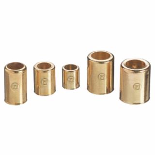 Western Enterprises 7325 Brass Hose Ferrules, 0.562" I.D., 0.5 Length