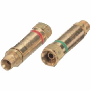 Western Enterprises Flashback Arrestor Components, Oxygen/Fuel Gas, Torch, 9/16 in to 18 TPI