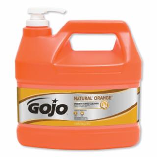 Gojo Natural Orange Hand Cleaner - Liquid 1 gal Pump Bottle - Citrus Fragrance - 04 (315-0945-04)