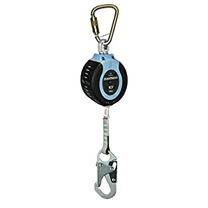 FallTech 82710SC1 10' DuraTech® Web SRL with Steel Snap Hook, Includes Steel Anchorage Carabiner