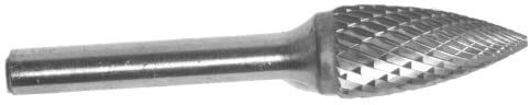 Champion Cutting Tool USG1 Contractor Series Bright Finish Burs Solid Carbide Tree Shape 1/4-Inch Cutter Diameter