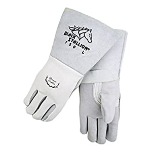 Revco 750-XL Black Stallion Welding Glove, Premium Grain Elk Skin, X-Large