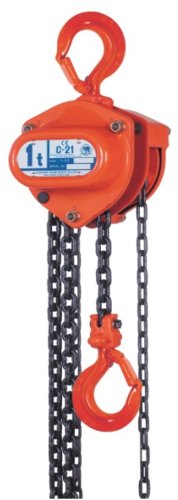 Elephant Lifting Products C21-3-20 Hand Chain Hoist, C21, 3 Ton, 20 FT Lift