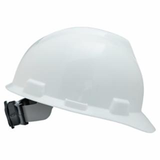 MSA V-Gard Protective Caps, Fas-Trac Ratchet, Cap, White, Standard (454-475358)