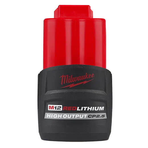 Milwaukee M12 12V Lithium-Ion CP High Output 2.5 Ah Battery Pack (48-11-2425)