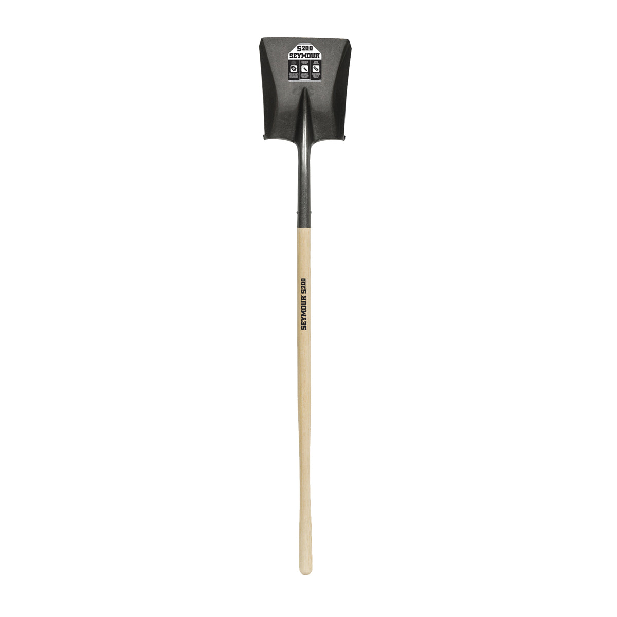 Seymour (49832) 16 Ga. Square Point Shovel, 42" Hardwood Handle