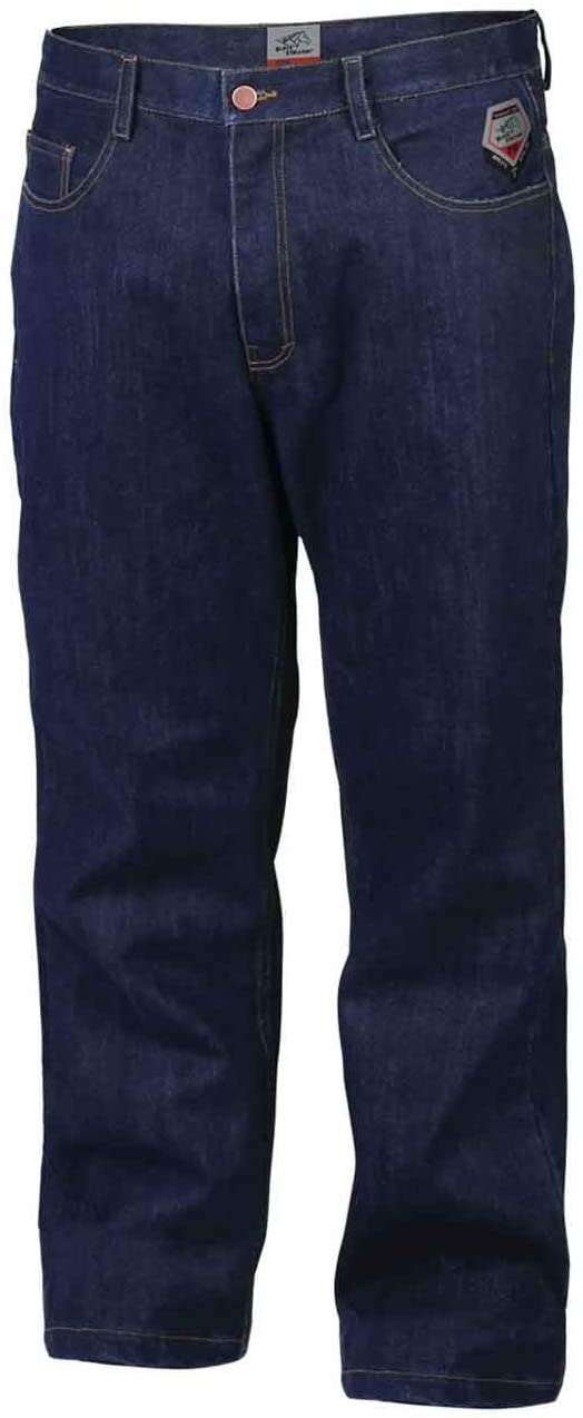 Black Stallion FD14-34P NFPA 2112 FR Denim Jeans, 14 oz, 34 "Inseam, 38W