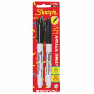 Sharpie Permanent Marker, Fine Point, Red Ink, (30102) (586-30102PP)