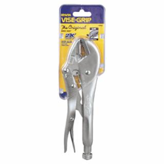 Irwin Straight Jaw Locking Pliers, Opens to 1-5/8 in, 10 in Long 102L3