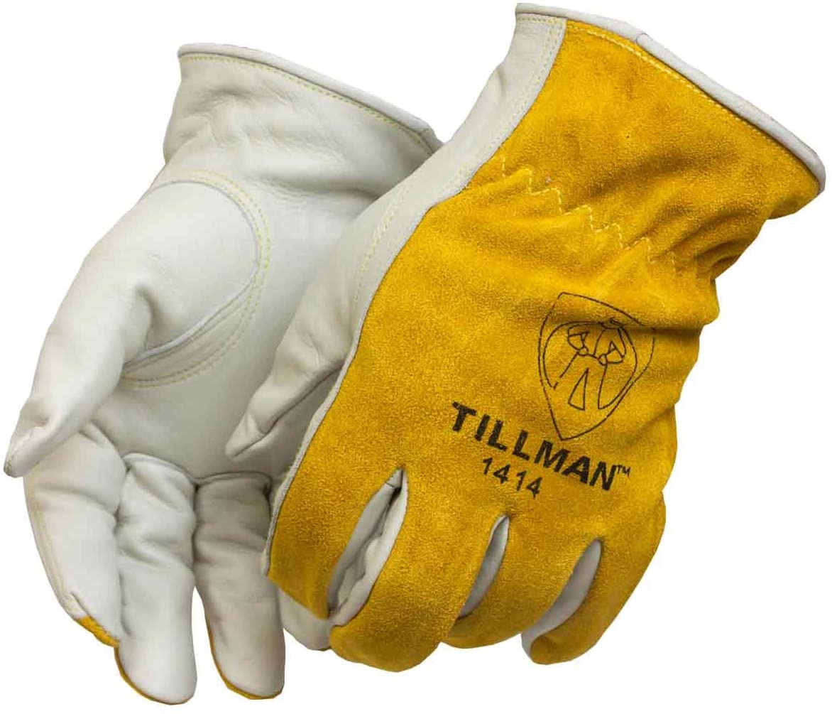 Tillman 1414 Top Grain/Split Cowhide Drivers Gloves Medium