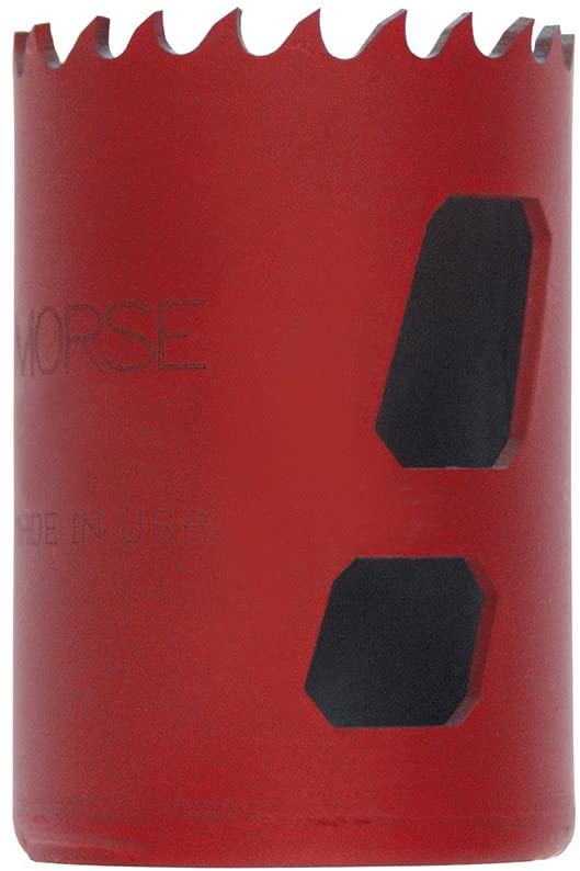 MK Morse 177221 1-3/8" Diam, 1-15/16" Cutting Depth, Hole Saw