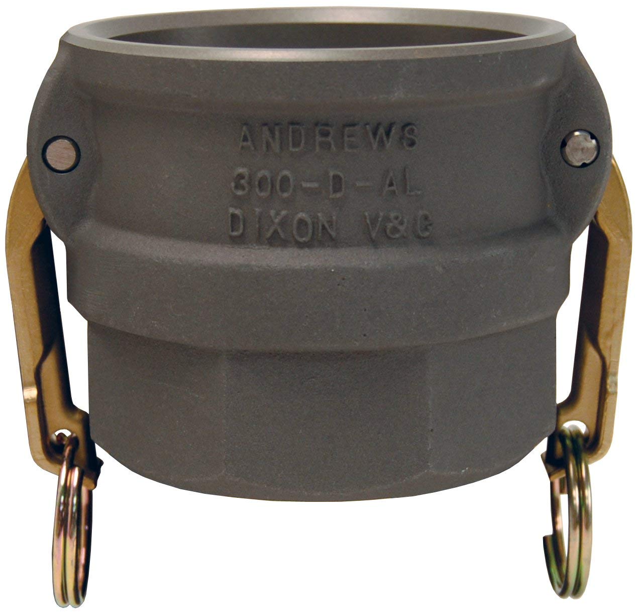 300-D-AL Dixon Cam & Groove Type D Coupler x Female NPT, 3"