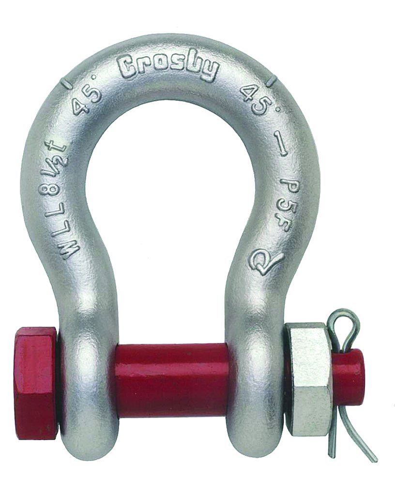 Crosby S209 1.00t Self-Color Screw Pin Anchor Shackle 3/8" Maxtough (1018428)