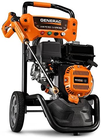 Generac 7019 3100 PSI OneWash with PowerDial Gun Pressure Washer