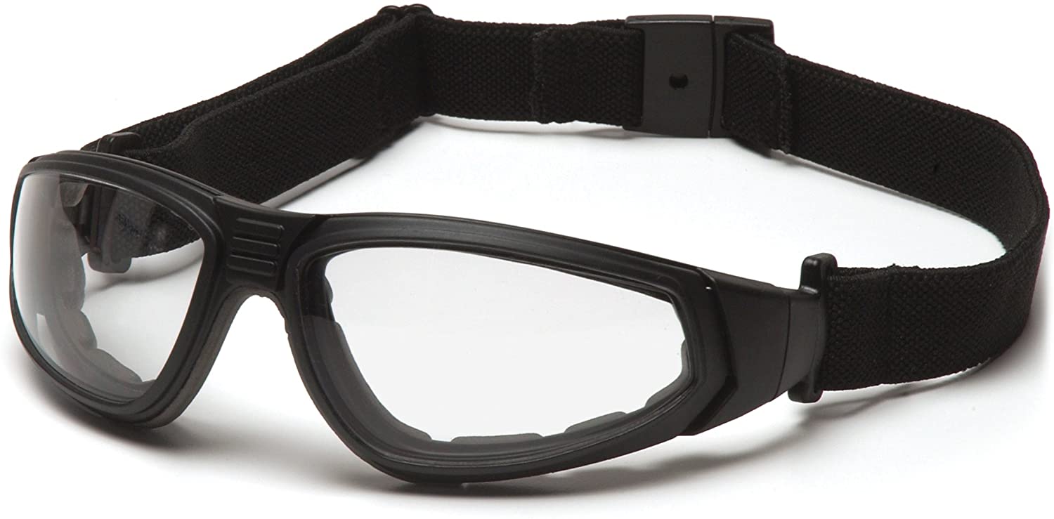 Pyramex XSG Goggle Black Frame Clear Anti-Fog Lens GB4010ST