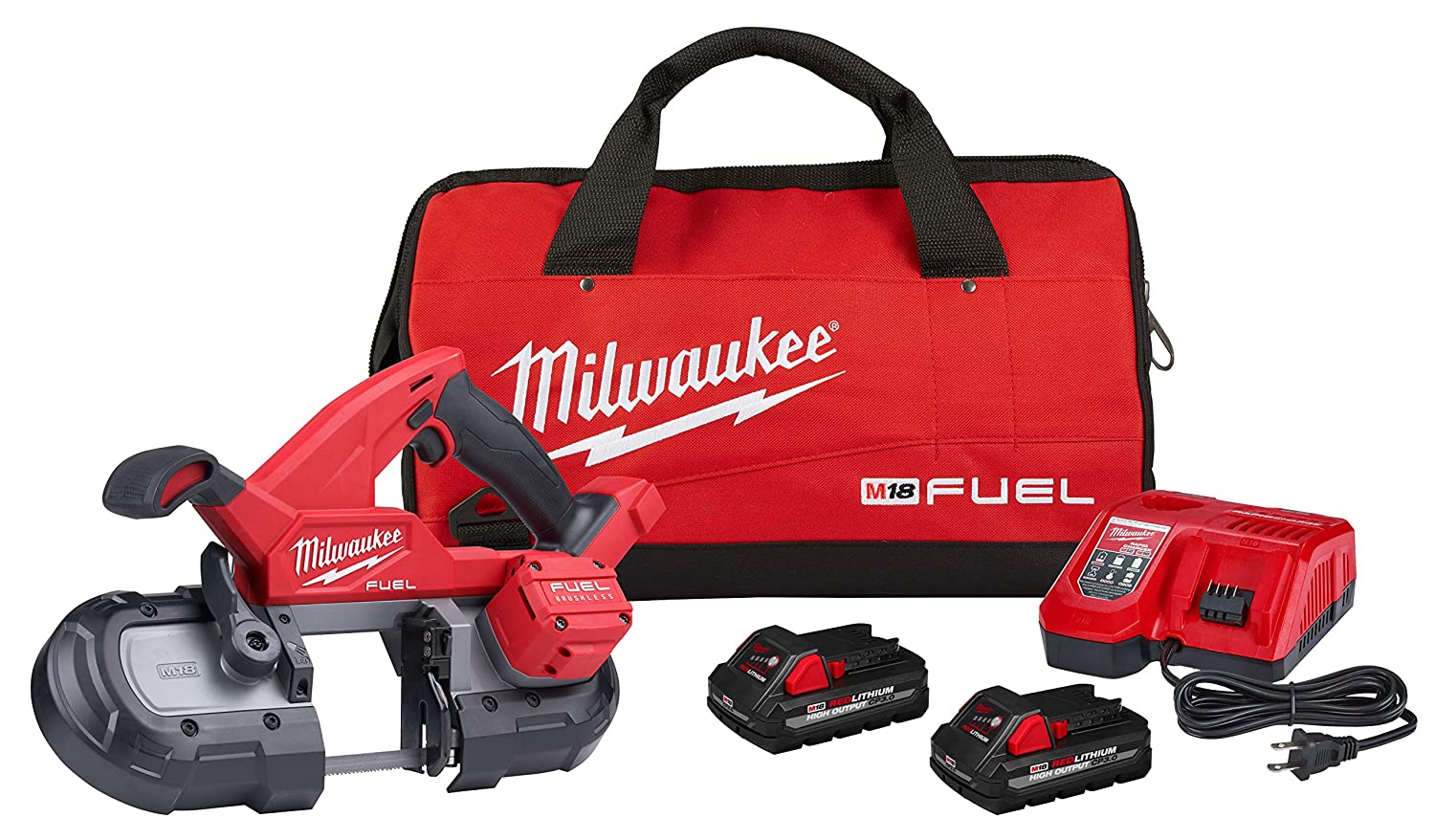 Milwaukee 2829-22 M18 FUEL Compact Band Saw Kit