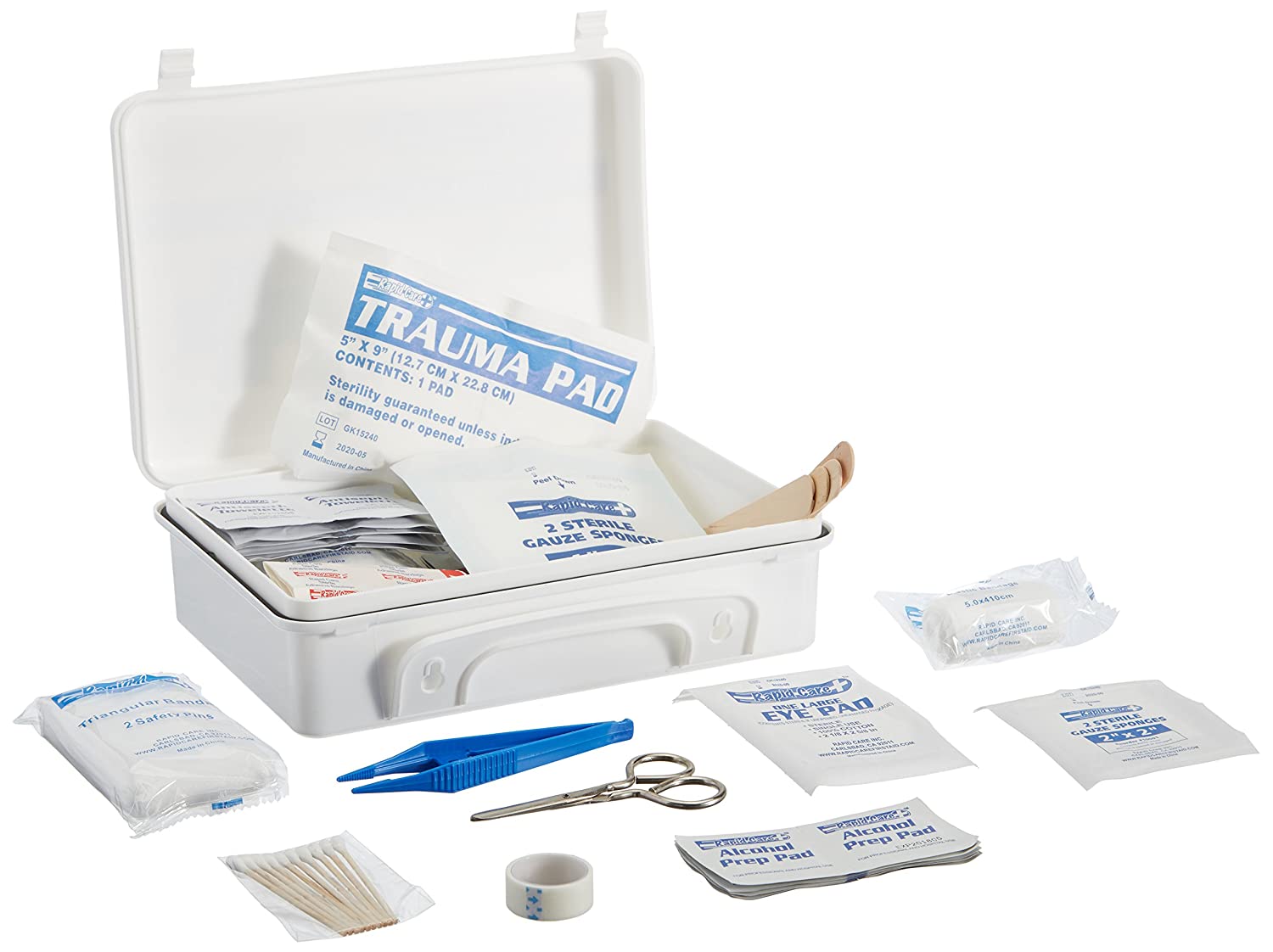 ERB Safety 17132 25-Person First Aid Kit with Plastic Box