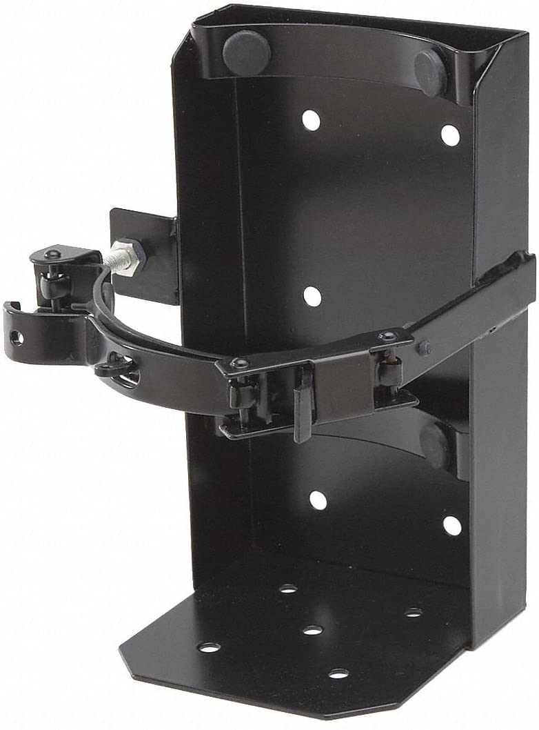 Buckeye Fire Extinguisher Bracket: For 10 lb Tank Wt, Mounting Bracket 700226