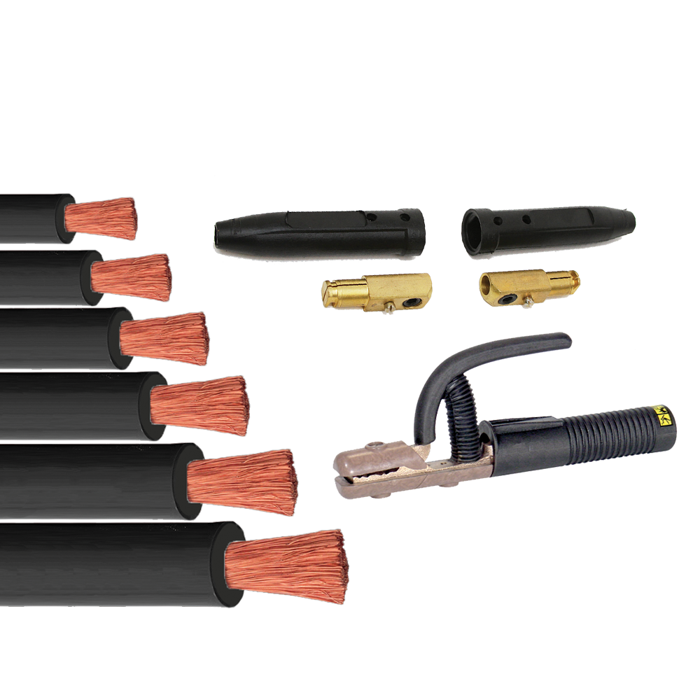 Welding Cable Connectors 2-MPC-M Male Set 2MPC-M (Pack of 2 Male Ends) (RTP2MBPM)